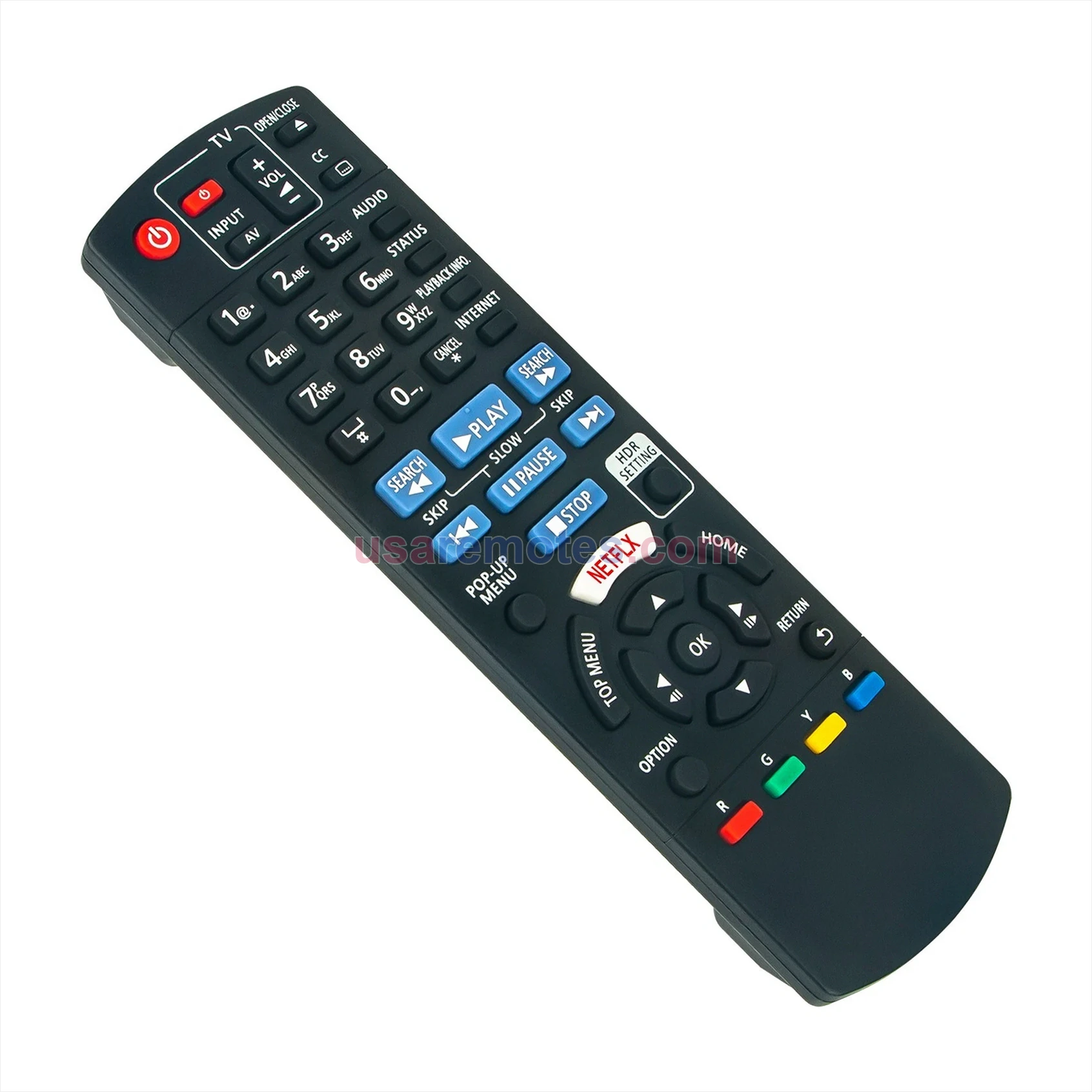 Panasonic DMP-BDT170 remote control replacement
