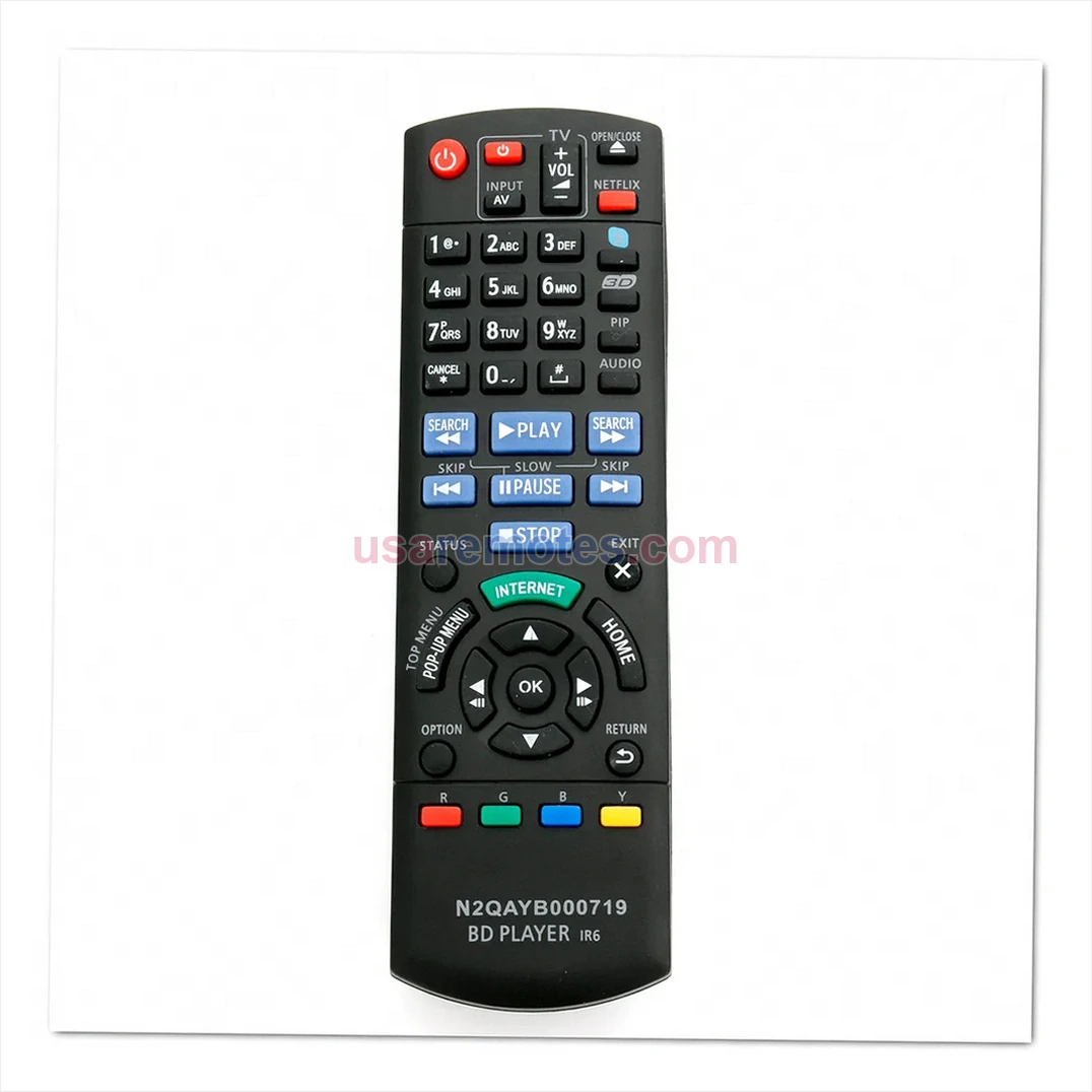 Panasonic DMP-BDT220P remote control replacement Panasonic DMP-BDT220P remote control replacement