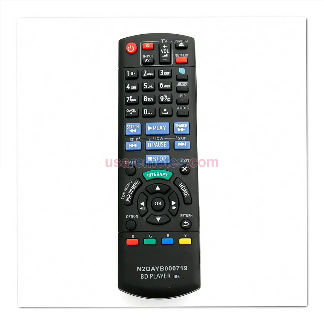 Panasonic DMP-BDT221 remote control replacement