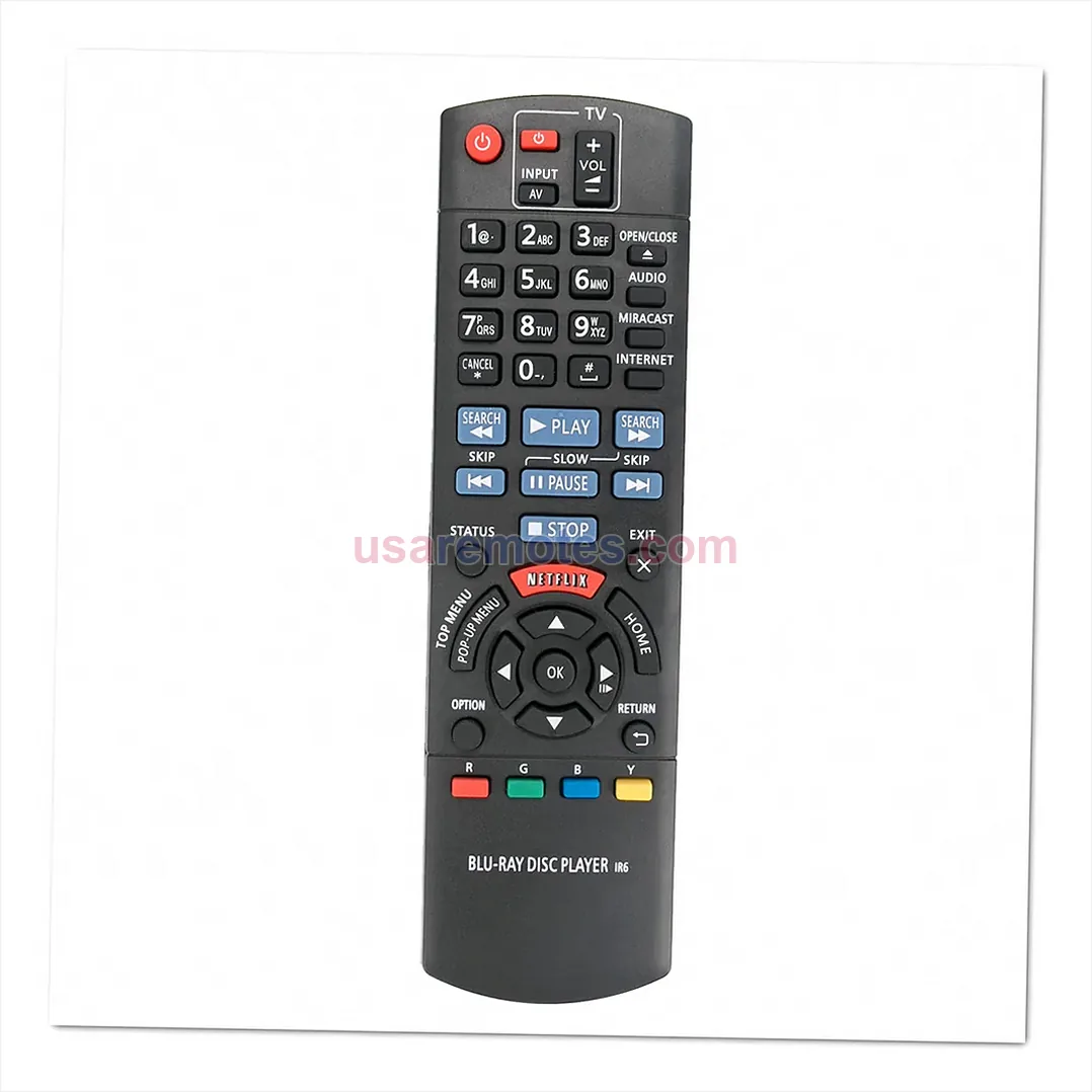 Panasonic DMP-BDT330 remote control replacement