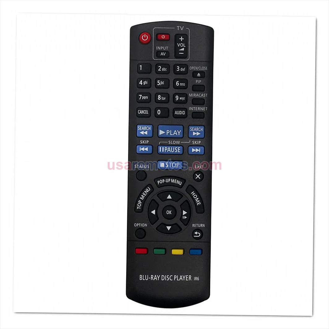 Panasonic DMP-BDT363 remote control replacement Panasonic DMP-BDT363 remote control replacement
