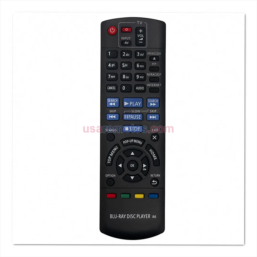 Panasonic DMP-BDT365 remote control replacement Panasonic DMP-BDT365 remote control replacement