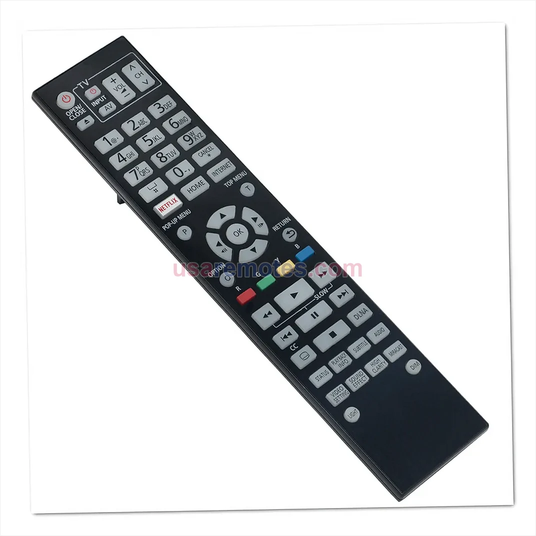 Panasonic DMP-BDT700 remote control replacement