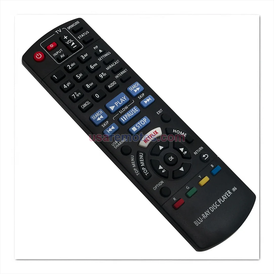 Panasonic DMP-BDT93 remote control replacement Panasonic DMP-BDT93 remote control replacement