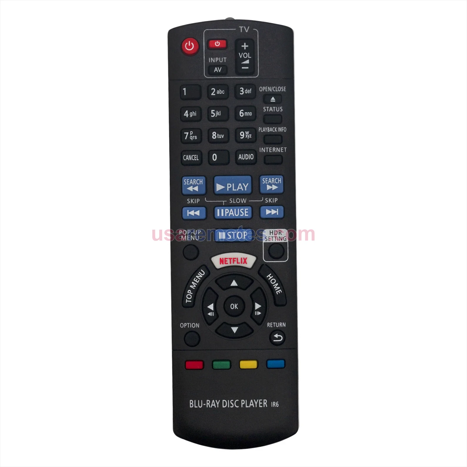 Panasonic DMP-UB404 remote control replacement Panasonic DMP-UB404 remote control replacement