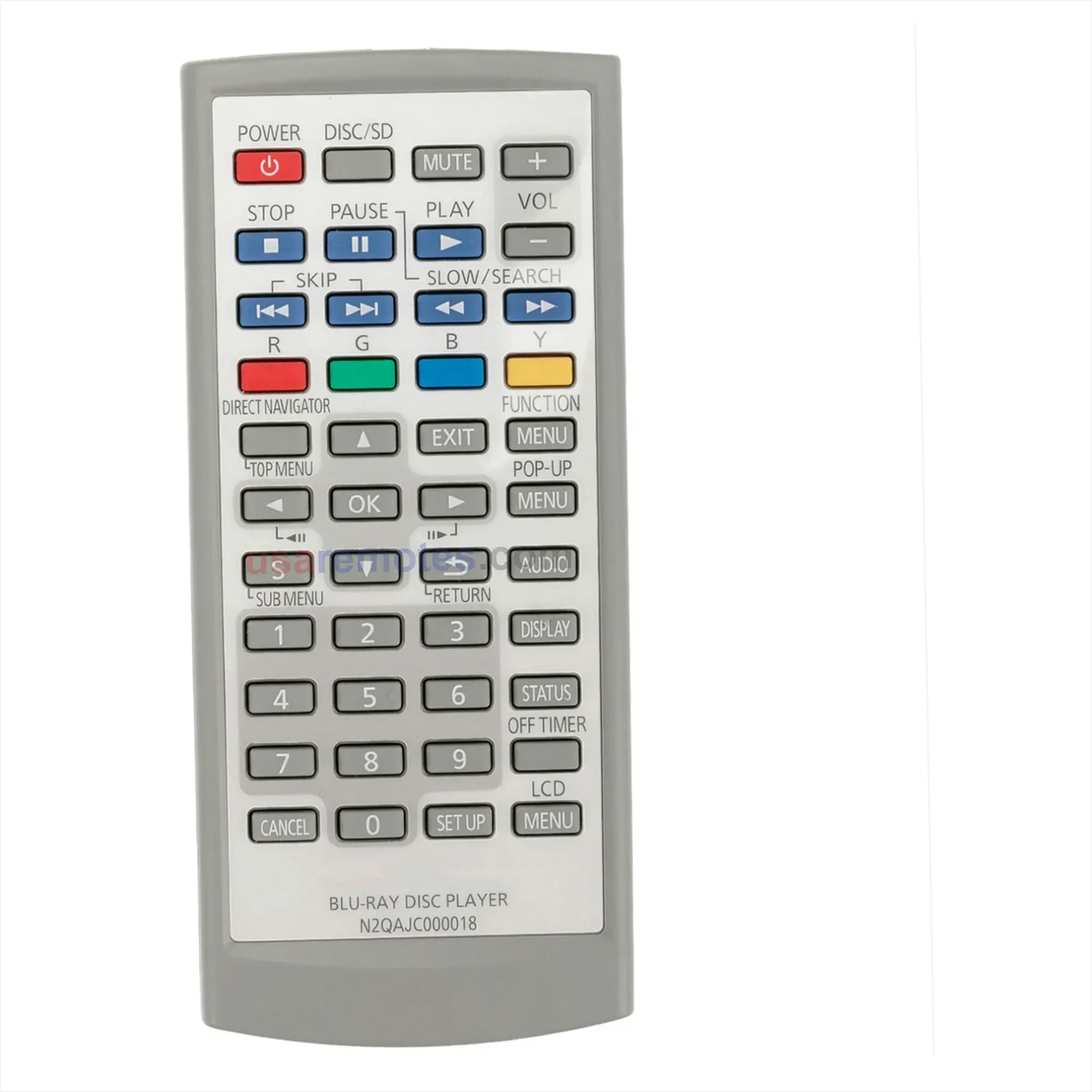 Panasonic DMPB100 remote control replacement