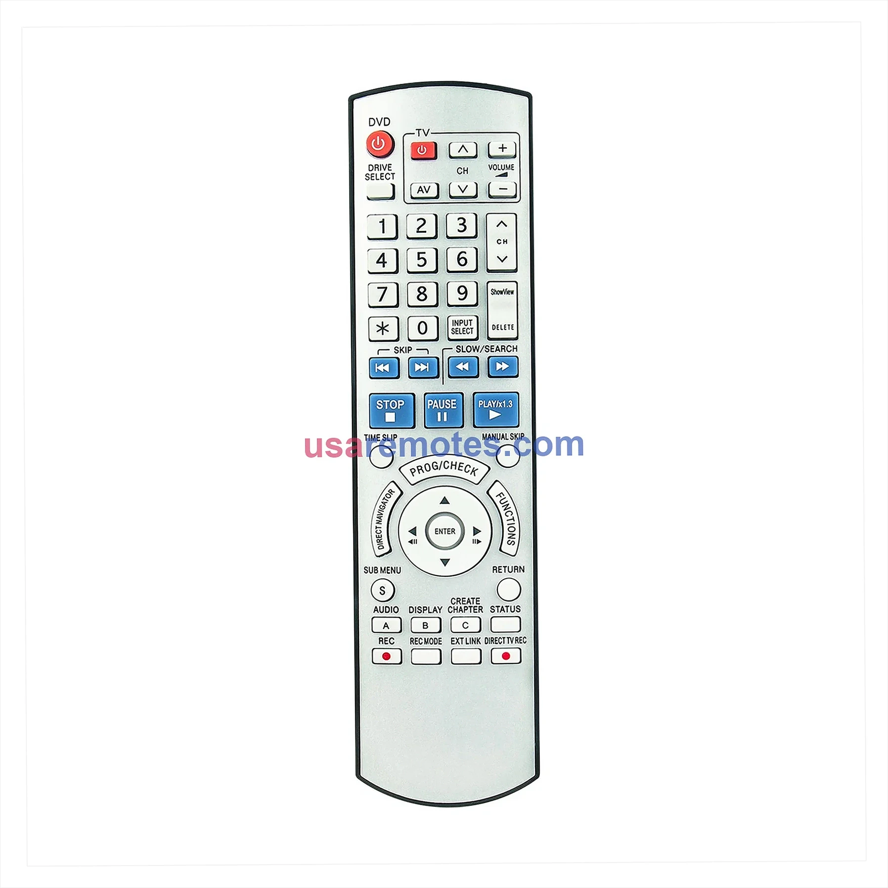 Panasonic DMR-ES30VEB remote control replacement