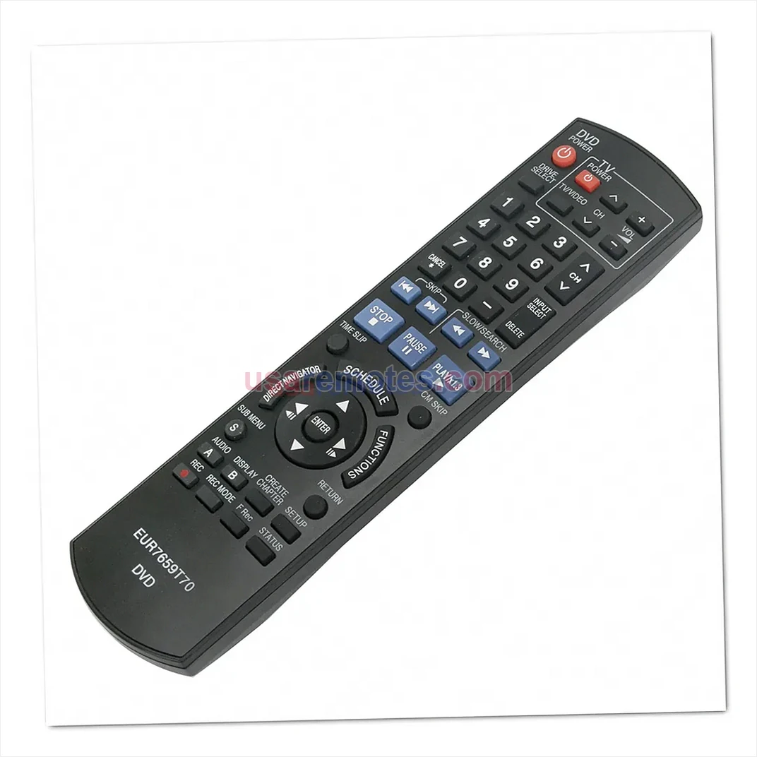 Panasonic DMR-ES35V remote control replacement Panasonic DMR-ES35V remote control replacement