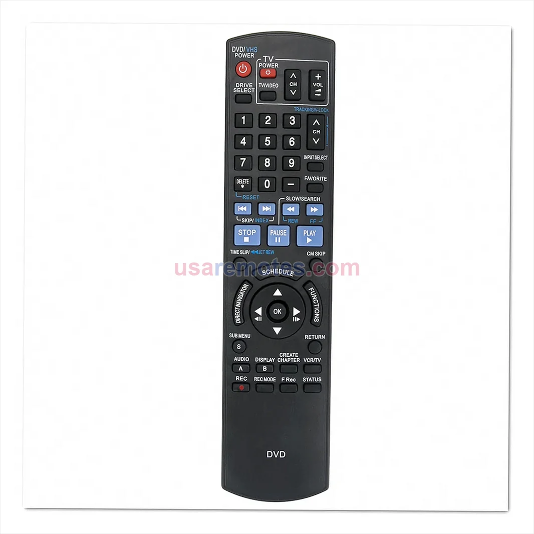 Panasonic DMREZ485V remote control replacement Panasonic DMREZ485V remote control replacement
