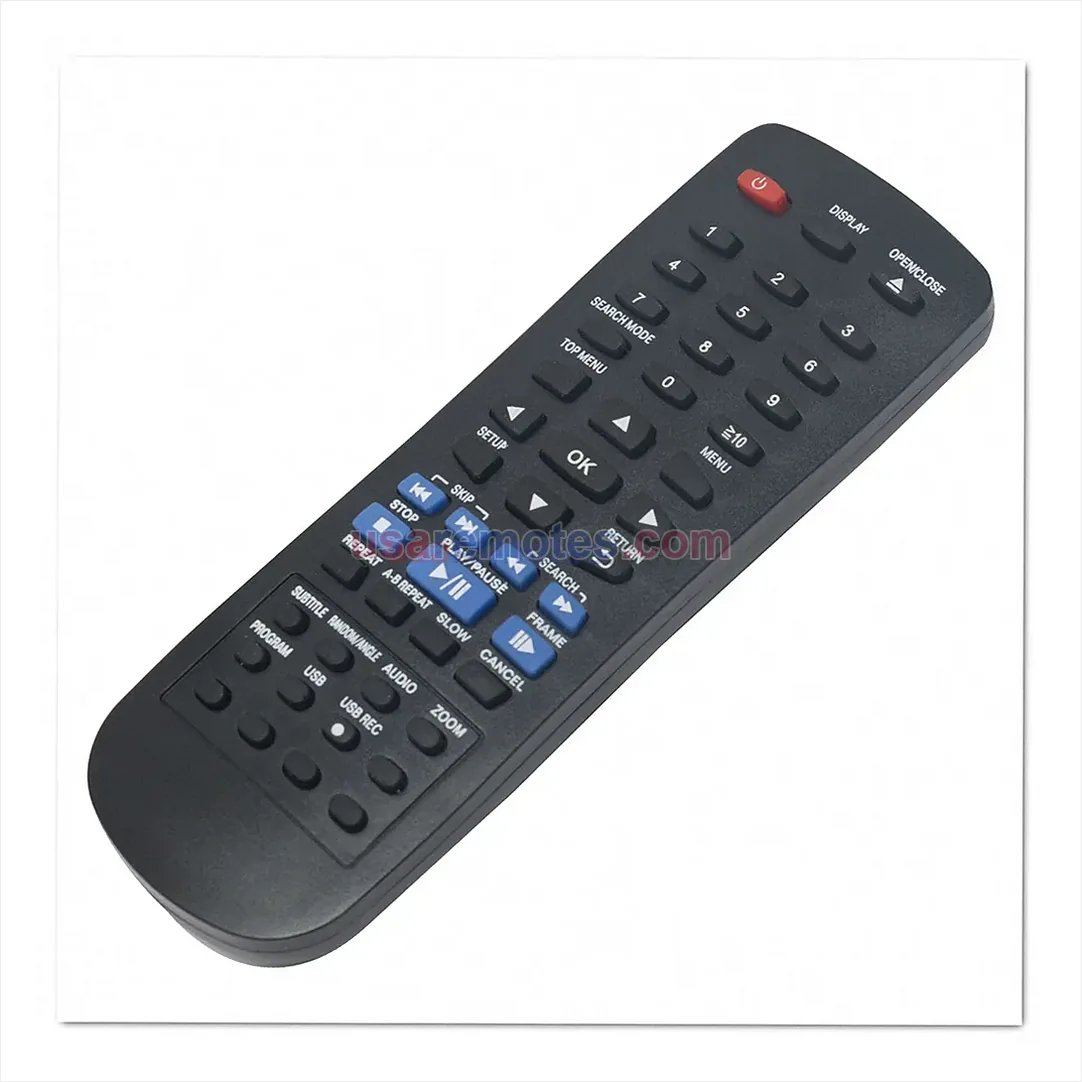 Panasonic DVD-S500EP-K remote control replacement Panasonic DVD-S500EP-K remote control replacement
