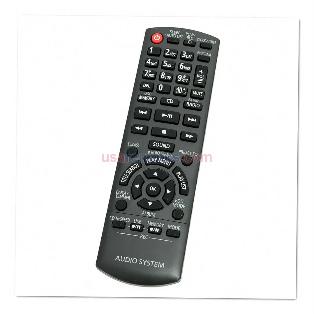Panasonic SA-AKX32PH-K remote control replacement