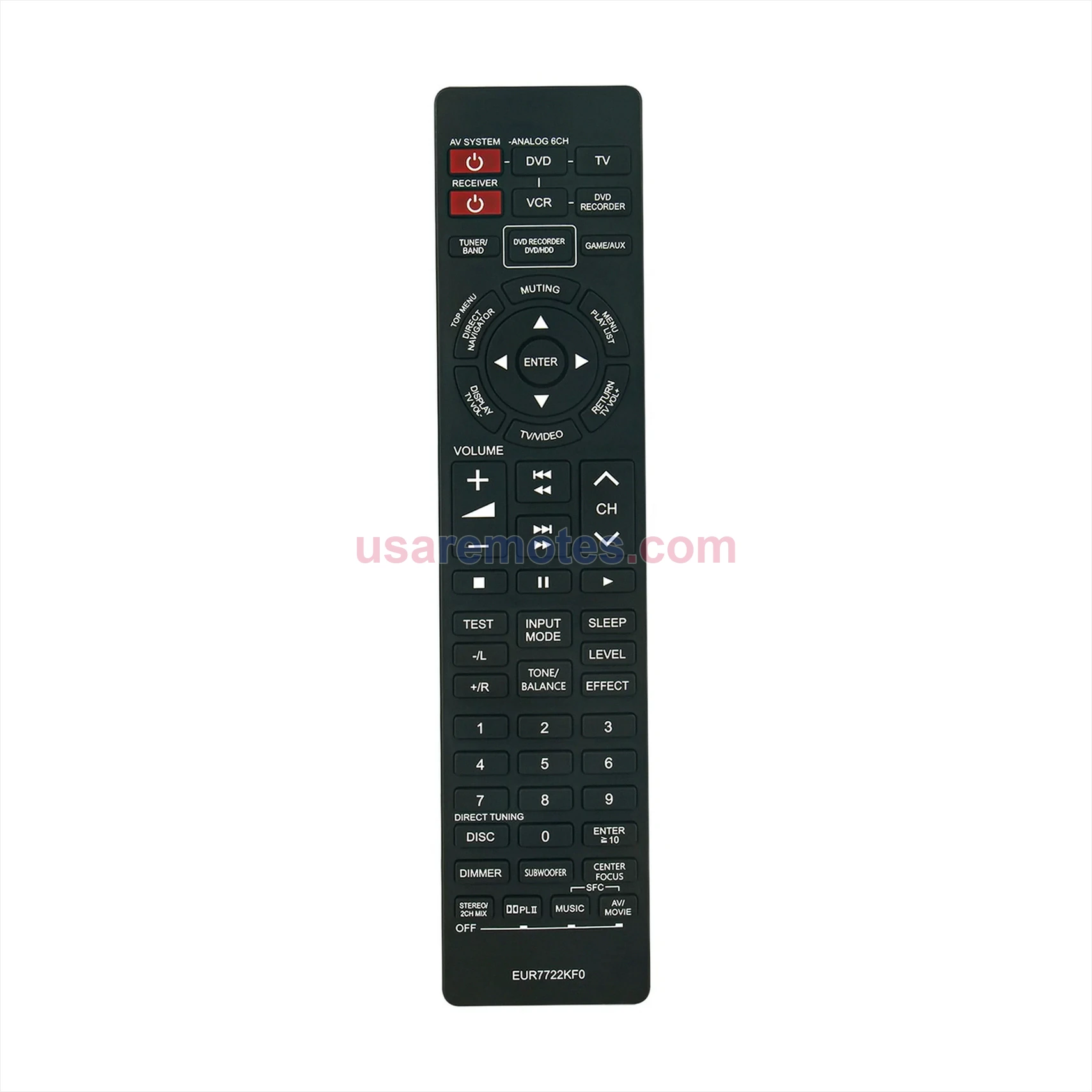Panasonic SAHT05 remote control replacement Panasonic SAHT05 remote control replacement