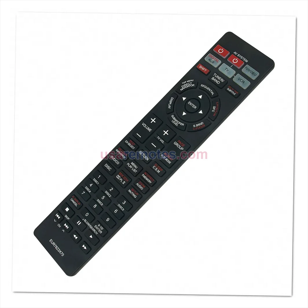 Panasonic SAHT900 remote control replacement