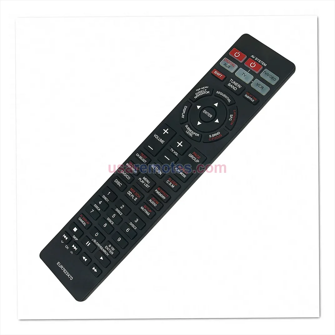 Panasonic SB-FS900 remote control replacement Panasonic SB-FS900 remote control replacement