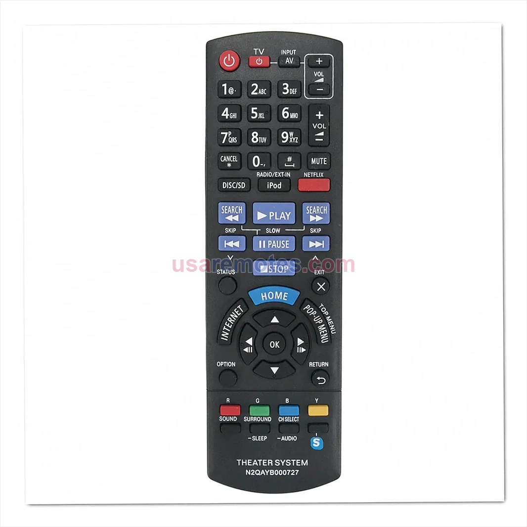 Panasonic SB-HF490 remote control replacement