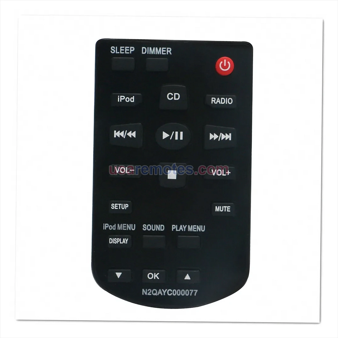 Panasonic SC-HC28DBGN-S remote control replacement Panasonic SC-HC28DBGN-S remote control replacement