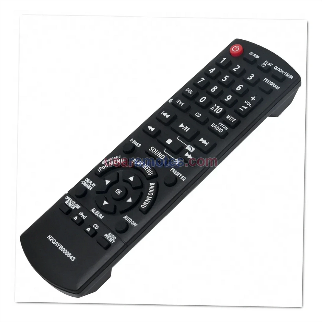 Panasonic SC-HC55 remote control replacement