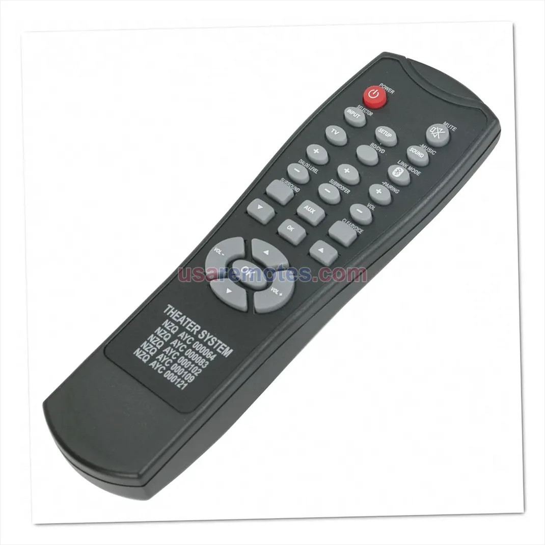 Panasonic SC-HTB170G remote control replacement Panasonic SC-HTB170G remote control replacement