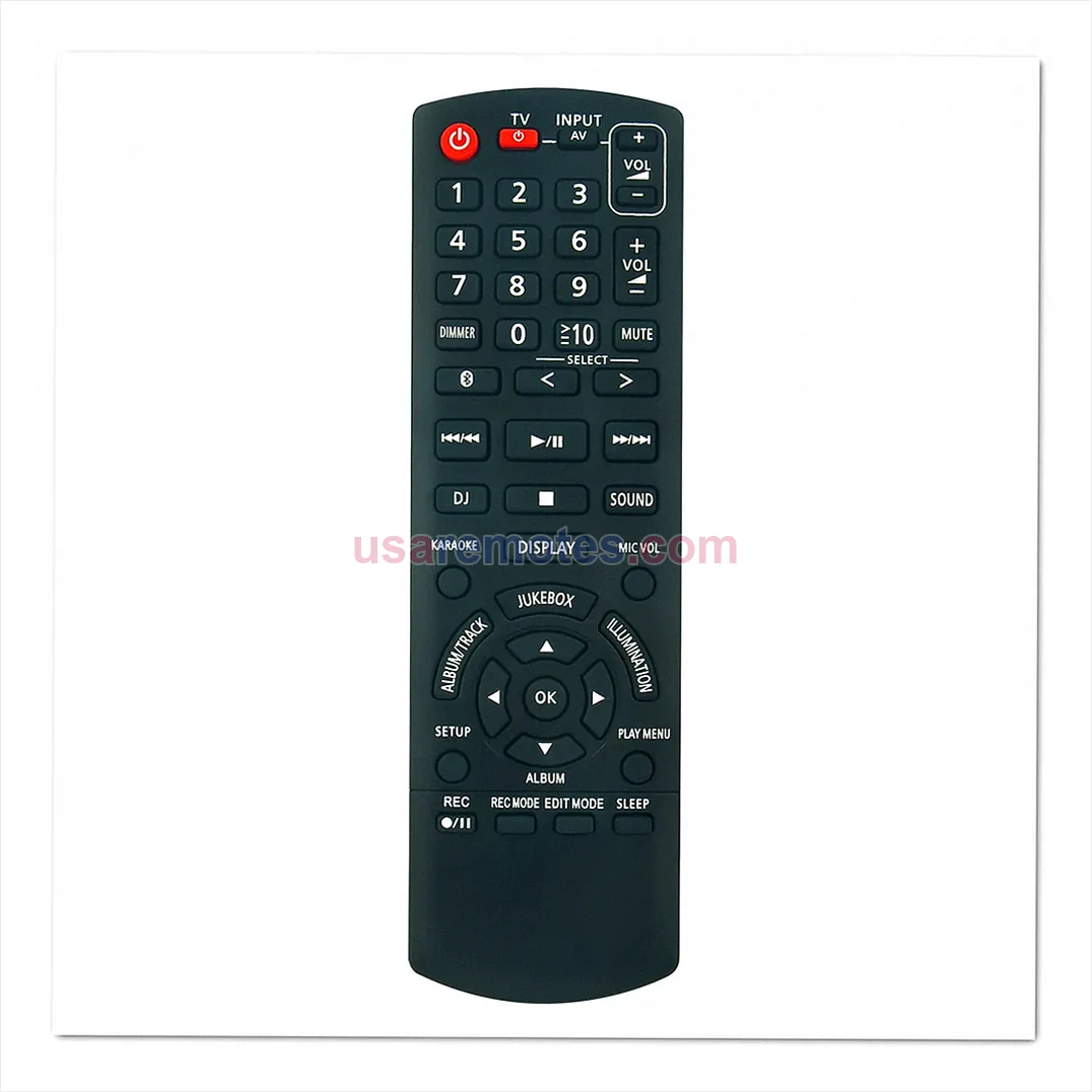 Panasonic SC-MAX6500 remote control replacement