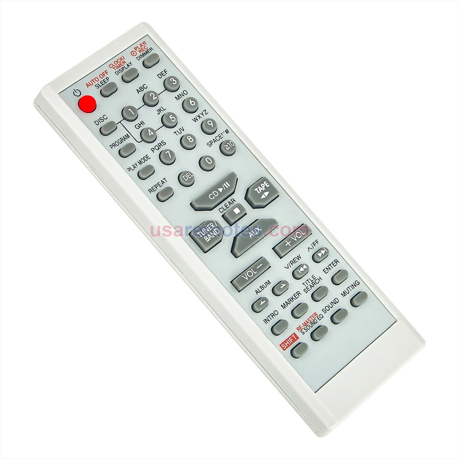 Panasonic SC-PM19K remote control replacement Panasonic SC-PM19K remote control replacement