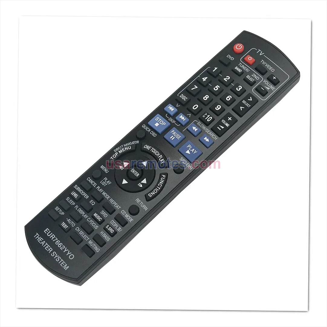 Panasonic SC-PT1050 remote control replacement