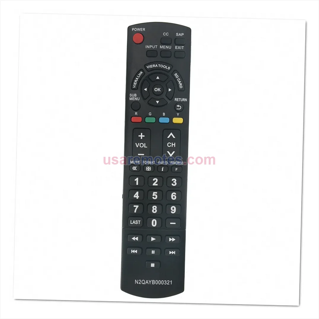 Panasonic TC-50PS14 remote control replacement Panasonic TC-50PS14 remote control replacement