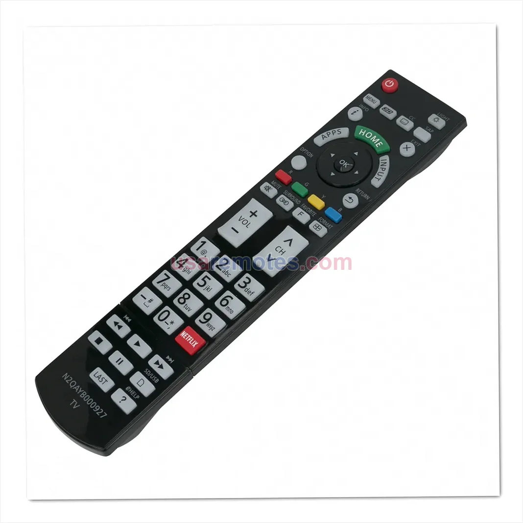 Panasonic TC-55CS540 TV remote control replacement Panasonic TC-55CS540 TV remote control replacement
