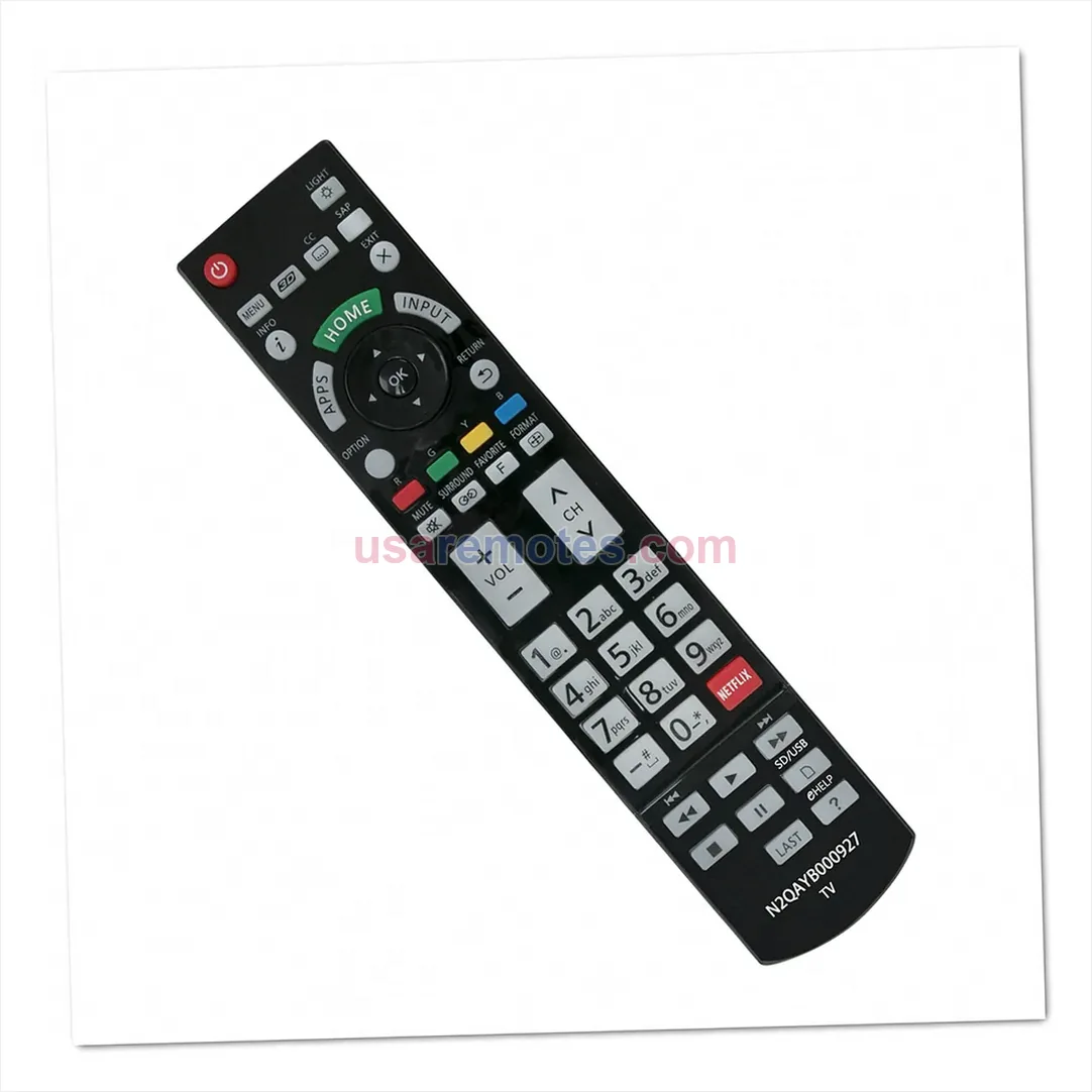 Panasonic TC-85AX850U remote control replacement Panasonic TC-85AX850U remote control replacement