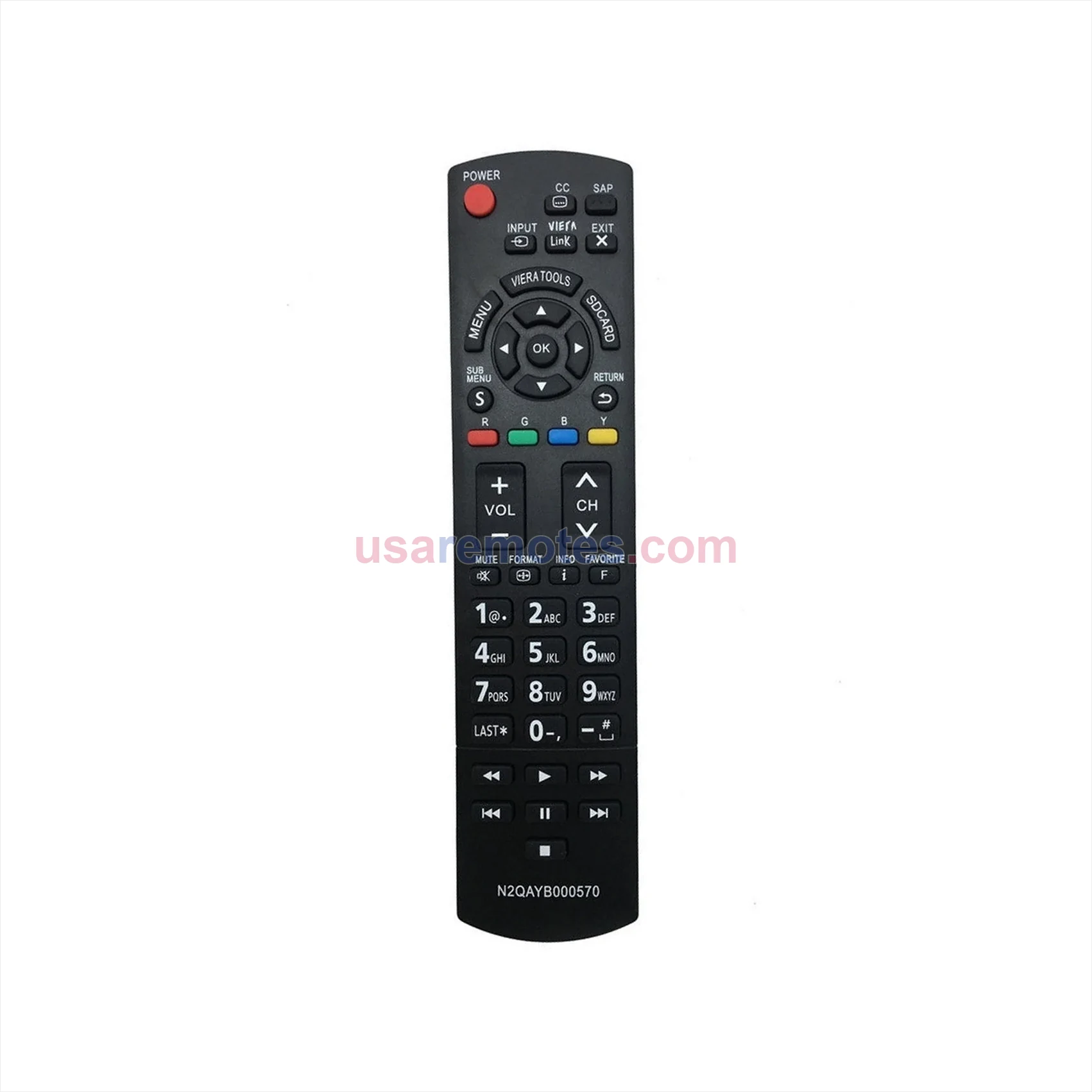 Panasonic TC-L37D2 remote control replacement Panasonic TC-L37D2 remote control replacement
