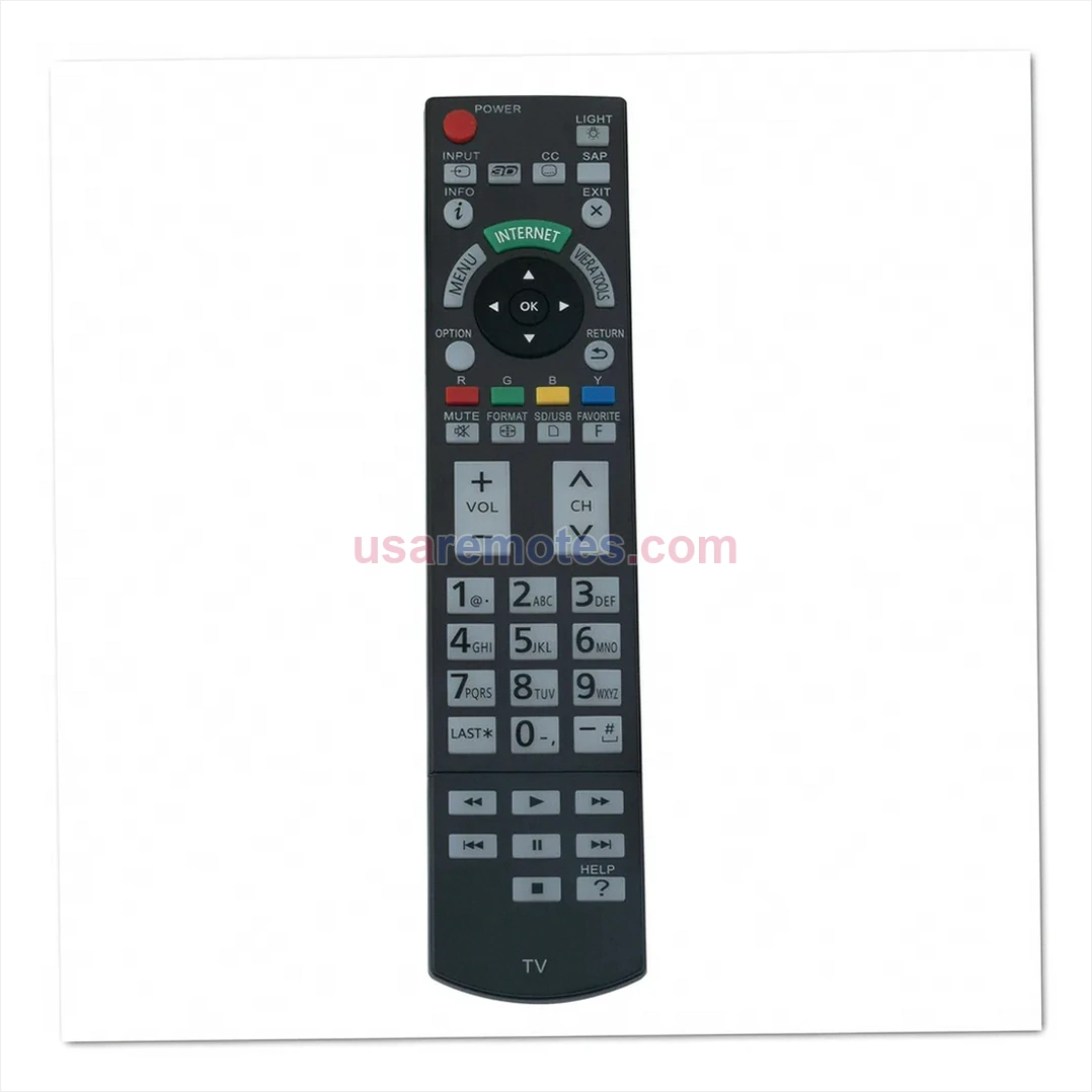 Panasonic TC-L47WT50X remote control replacement Panasonic TC-L47WT50X remote control replacement