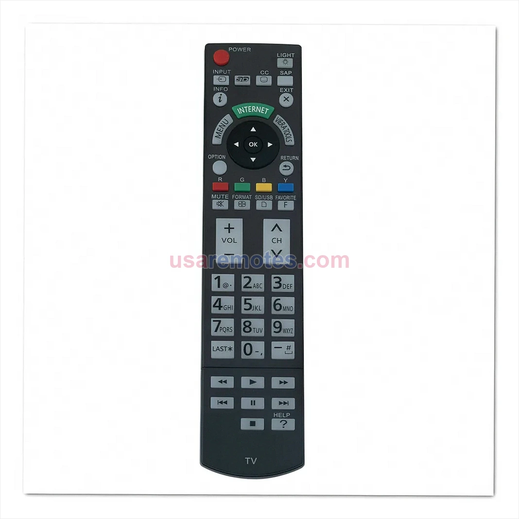 Panasonic TC-L55WT50 remote control replacement Panasonic TC-L55WT50 remote control replacement