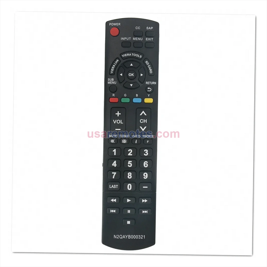 Panasonic TC-P42X1 remote control replacement Panasonic TC-P42X1 remote control replacement