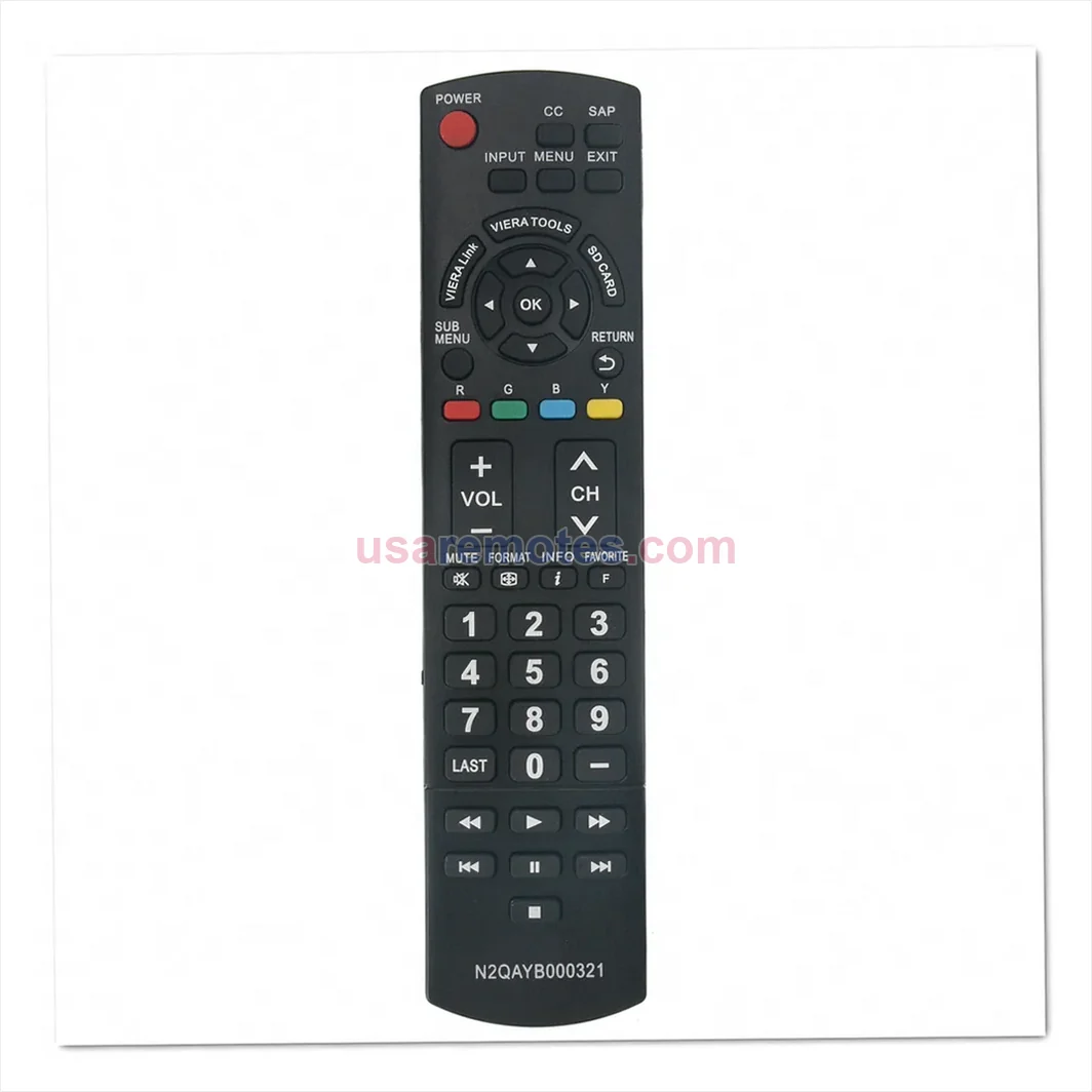 Panasonic TC-P42X1N remote control replacement Panasonic TC-P42X1N remote control replacement