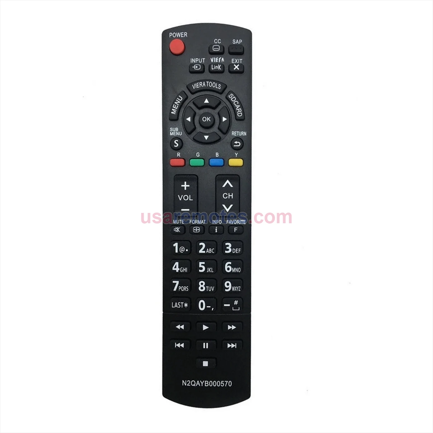 Panasonic TC-P46X3 remote control replacement Panasonic TC-P46X3 remote control replacement