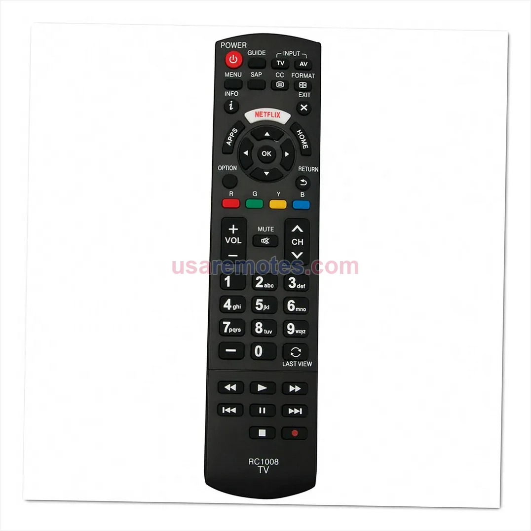Panasonic TC-P50S60 remote control replacement Panasonic TC-P50S60 remote control replacement