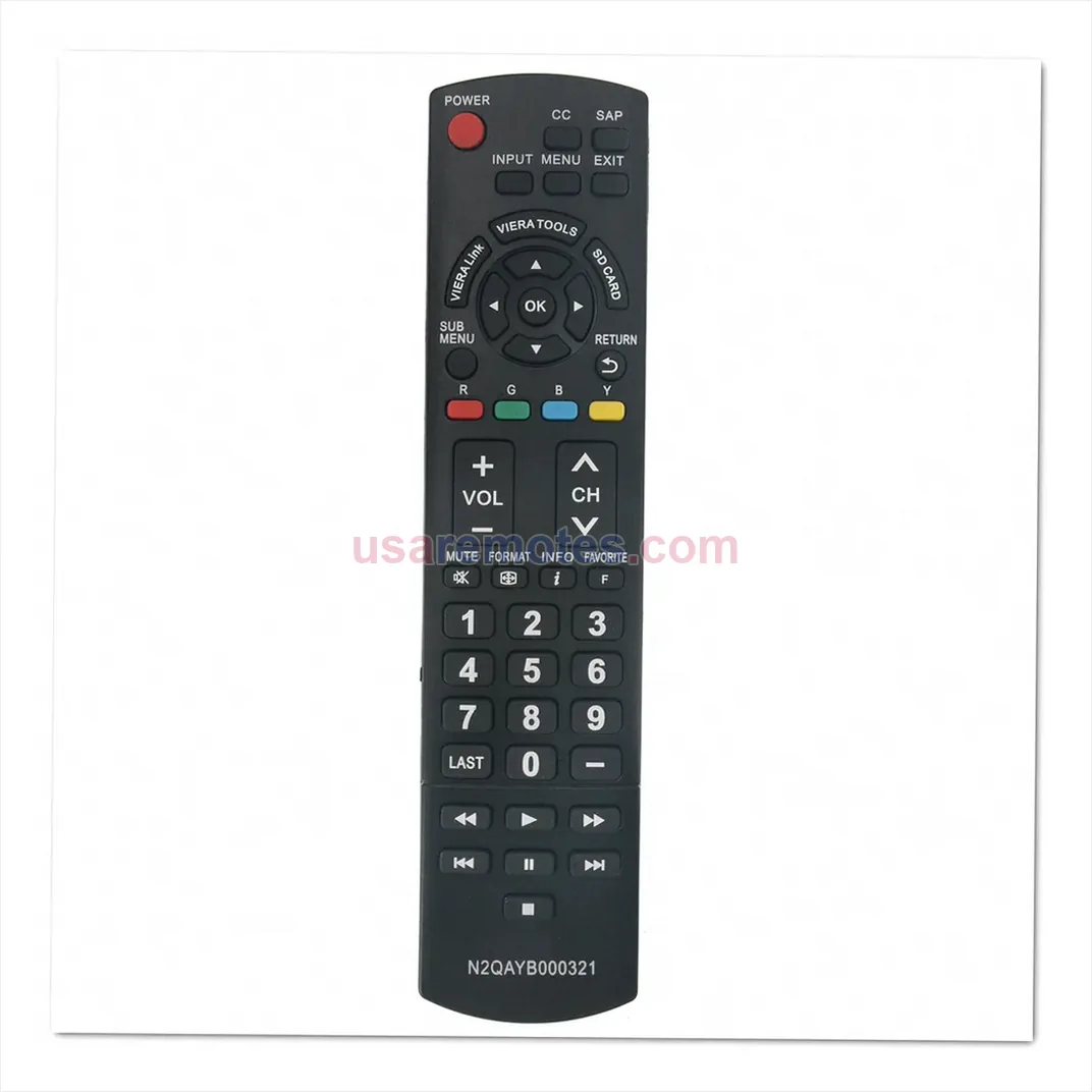 Panasonic TC-P50X1 remote control replacement Panasonic TC-P50X1 remote control replacement
