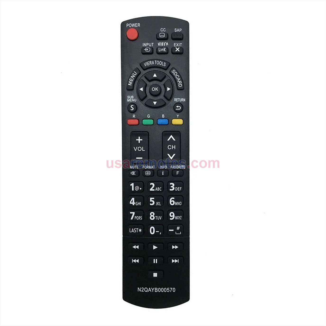 Panasonic TC-P60S30UA remote control replacement Panasonic TC-P60S30UA remote control replacement