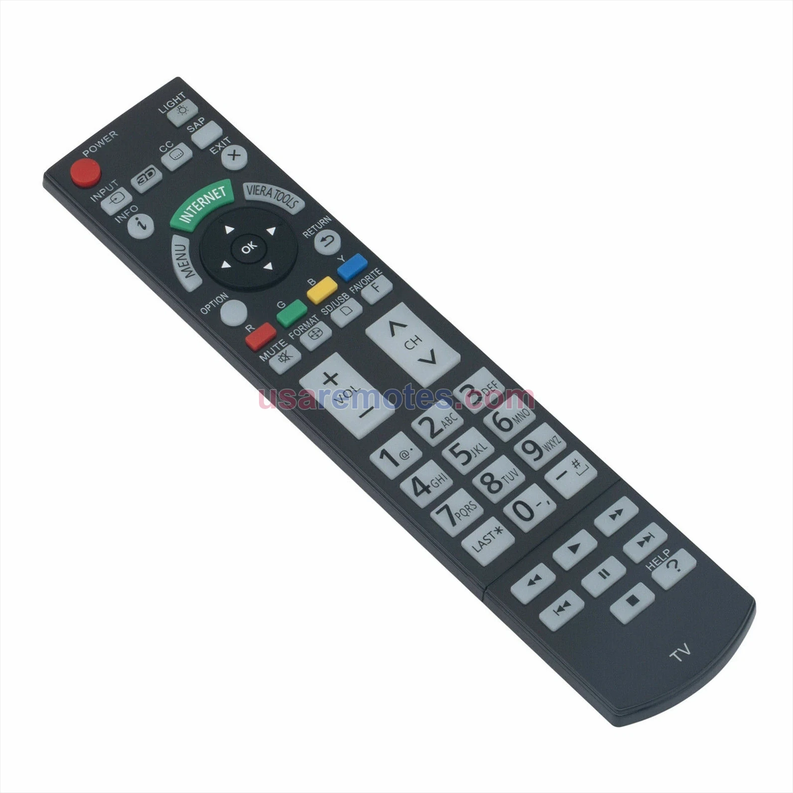 Panasonic TC-P60ST50X remote control replacement