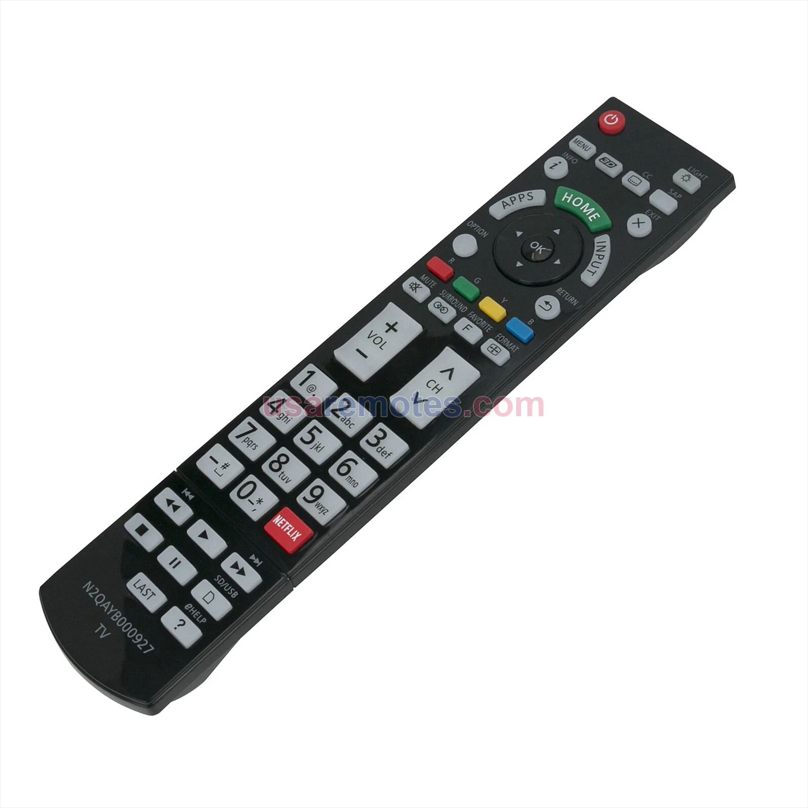 Panasonic TC55AS650U remote control replacement