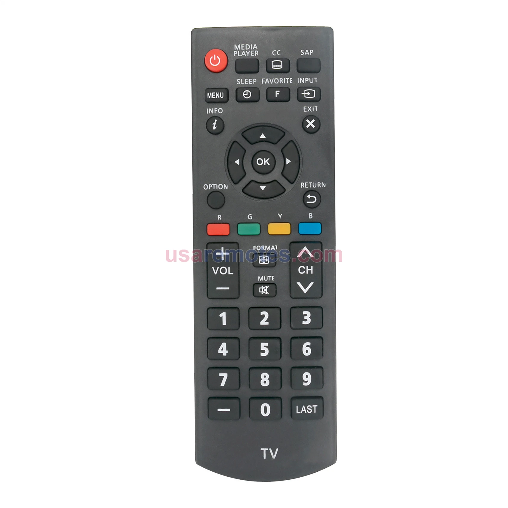 Panasonic TCL39EM60 remote control replacement