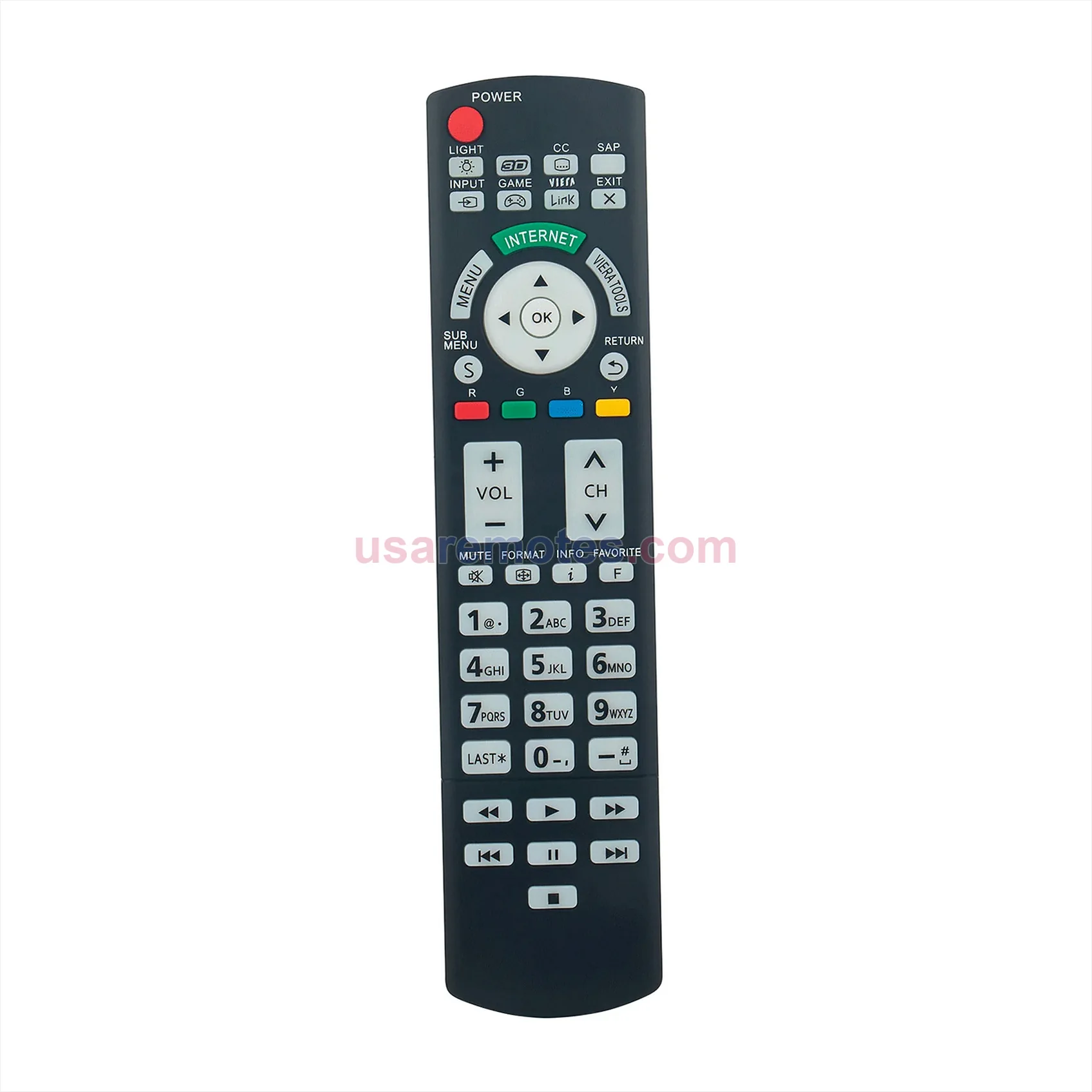 Panasonic TCP50VT20 remote control replacement