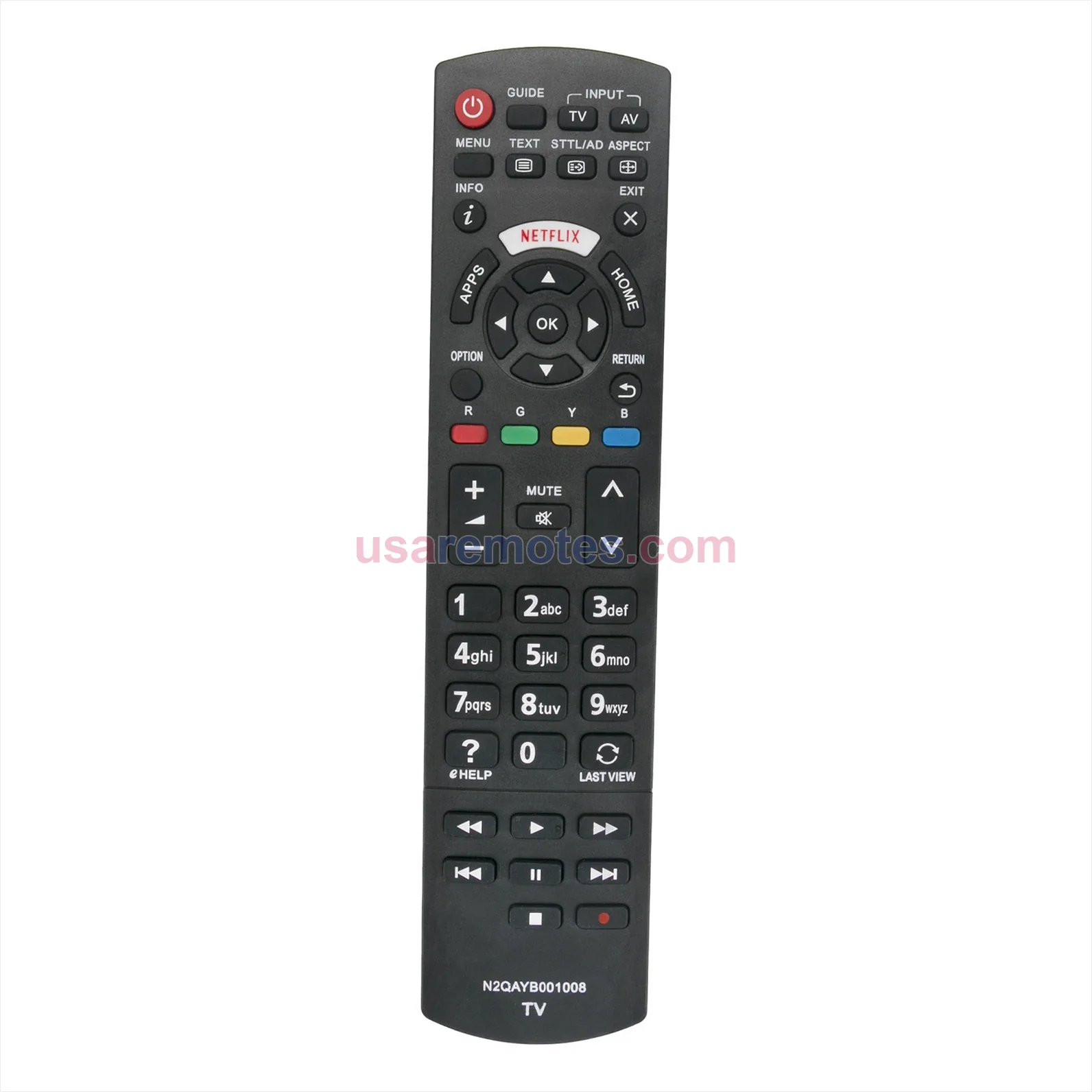 Panasonic TH-40CS650A remote control replacement
