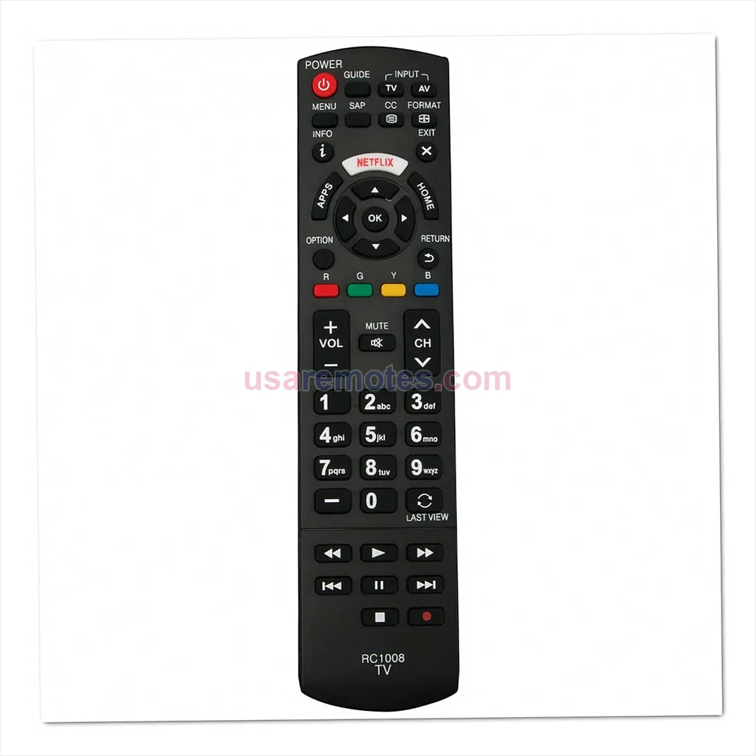 Panasonic TH-40DX650 remote control replacement Panasonic TH-40DX650 remote control replacement
