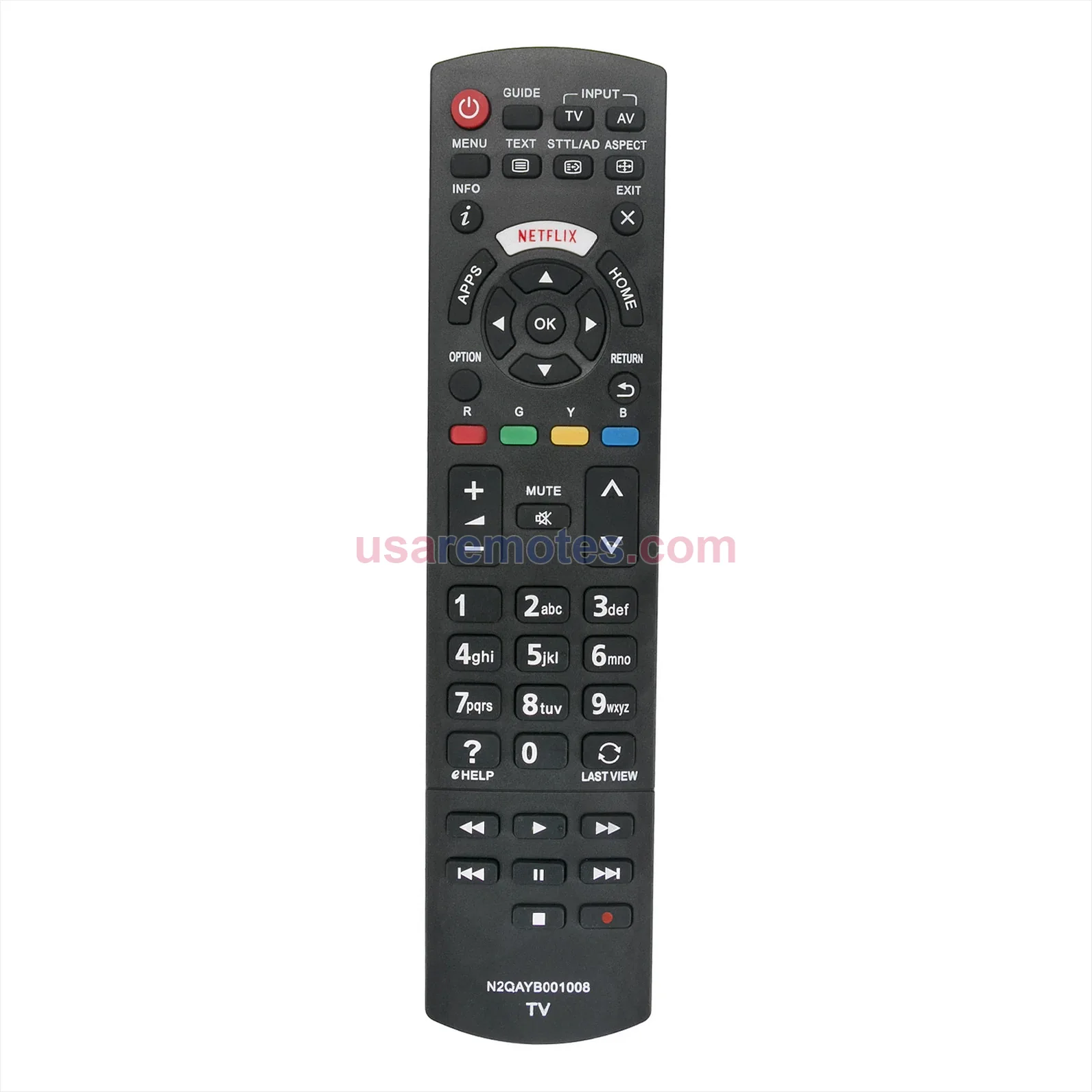 Panasonic TH-50CX700A remote control replacement