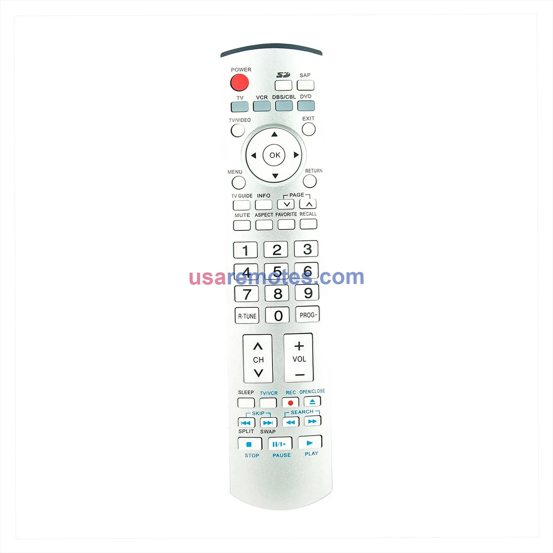 Panasonic TH-58PX600U remote control replacement Panasonic TH-58PX600U remote control replacement