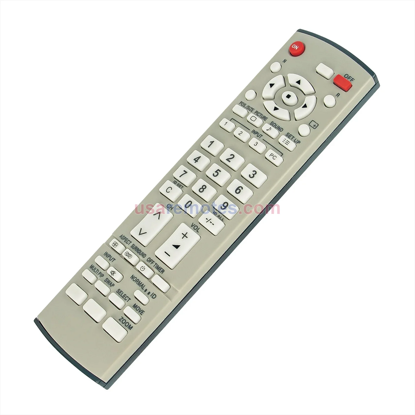 Panasonic TH37PWD8UK remote control replacement Panasonic TH37PWD8UK remote control replacement