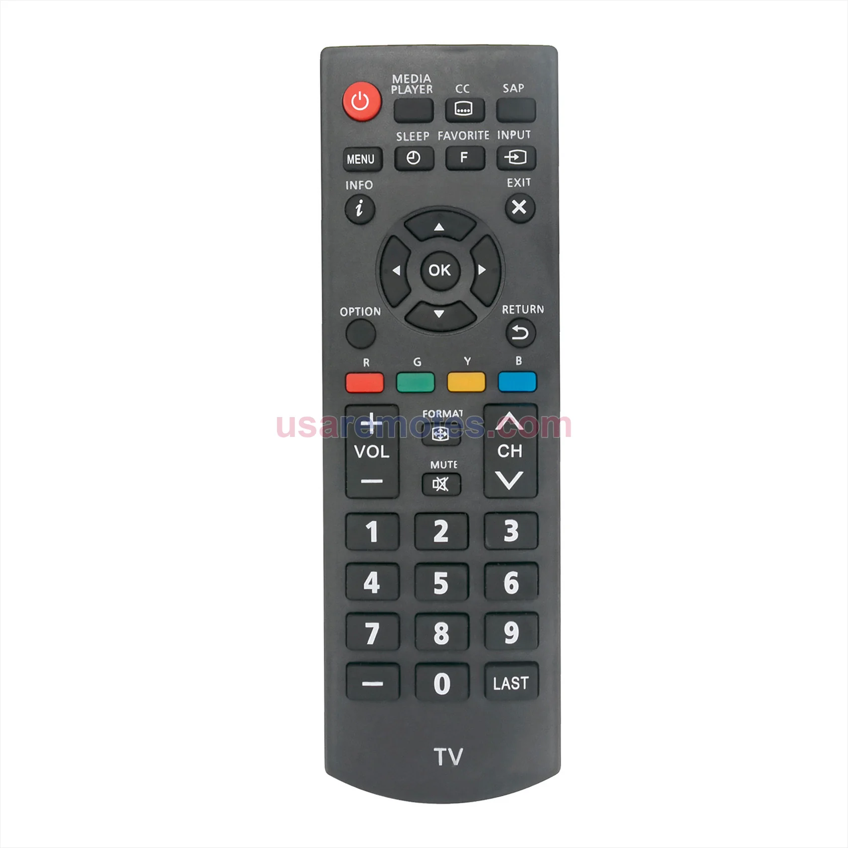 Panasonic TH39LRU60A remote control replacement