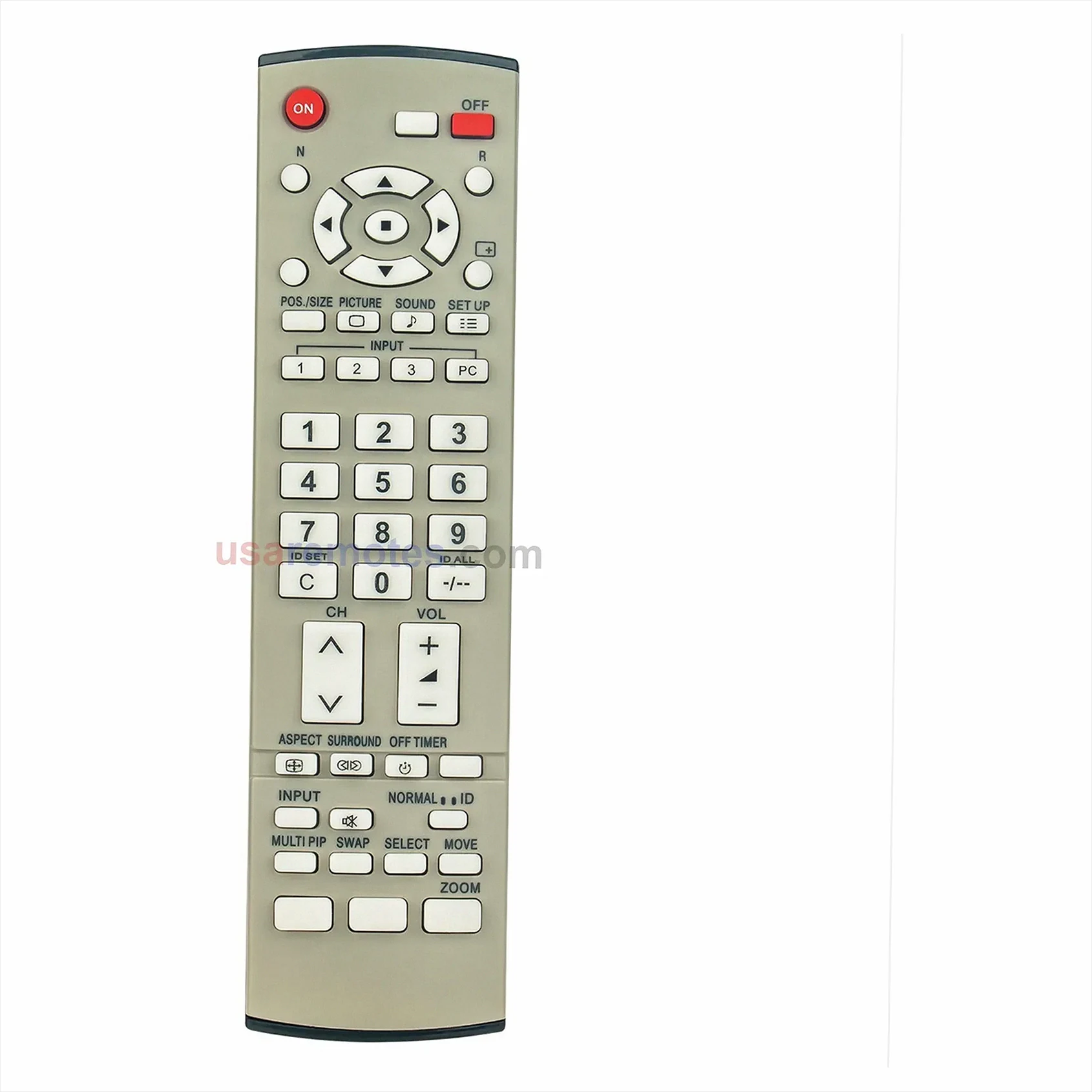Panasonic TH50PHD8UKJ remote control replacement Panasonic TH50PHD8UKJ remote control replacement