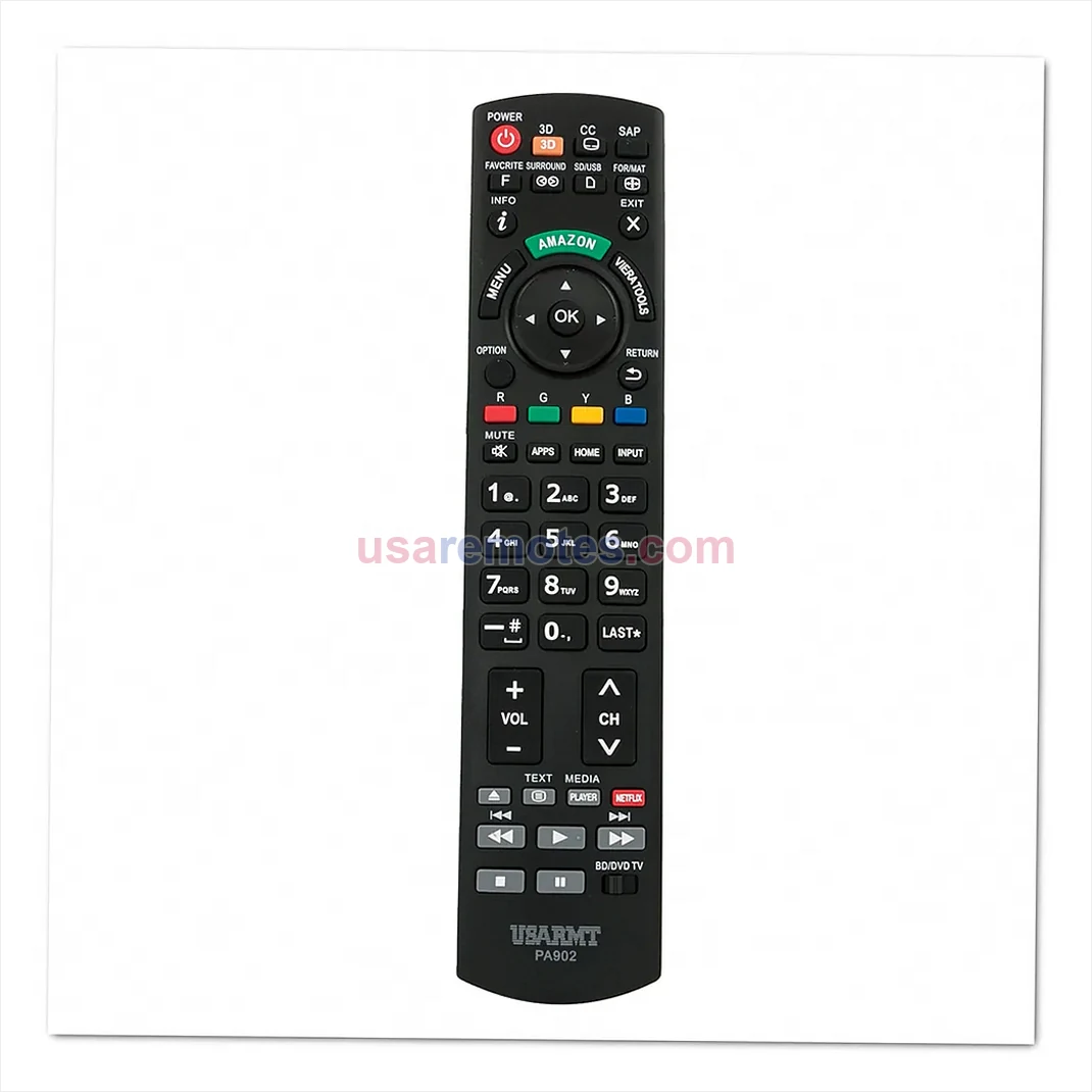 Panasonic THC46FD18A TV remote control replacement Panasonic THC46FD18A TV remote control replacement