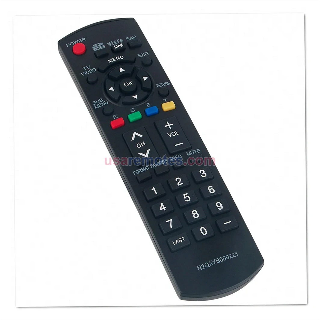Panasonic TY-WK32LR2W TV remote control replacement Panasonic TY-WK32LR2W TV remote control replacement